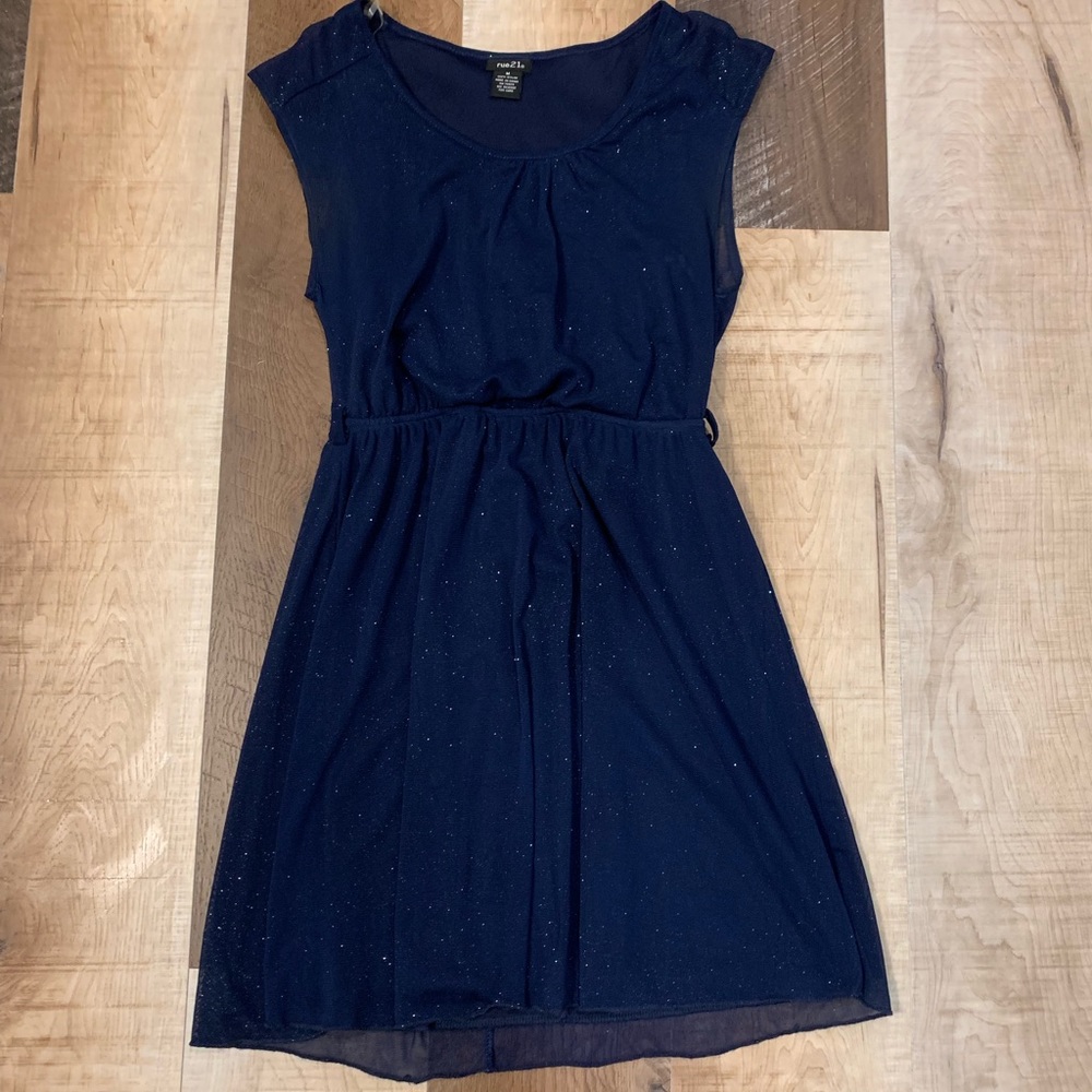 Navy blue dress